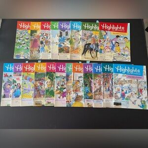 Lot Highlights for Children Kids Magazines Vintage May-December 1998 & All 1999